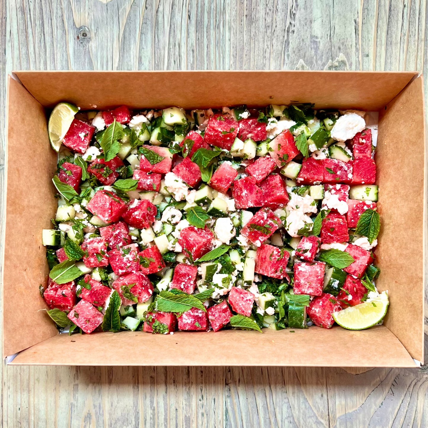 WATERMELON & FETA SALAD (V)